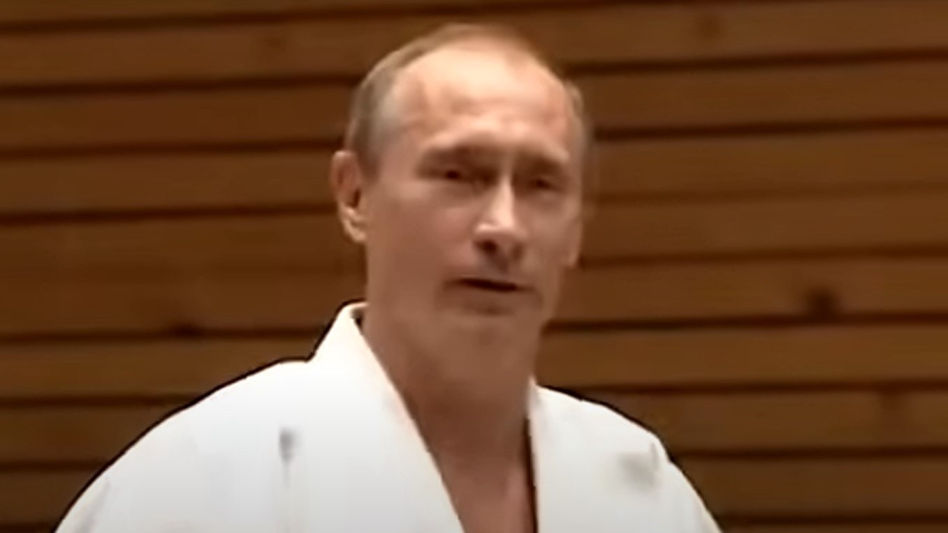 Путин В Кимоно Фото