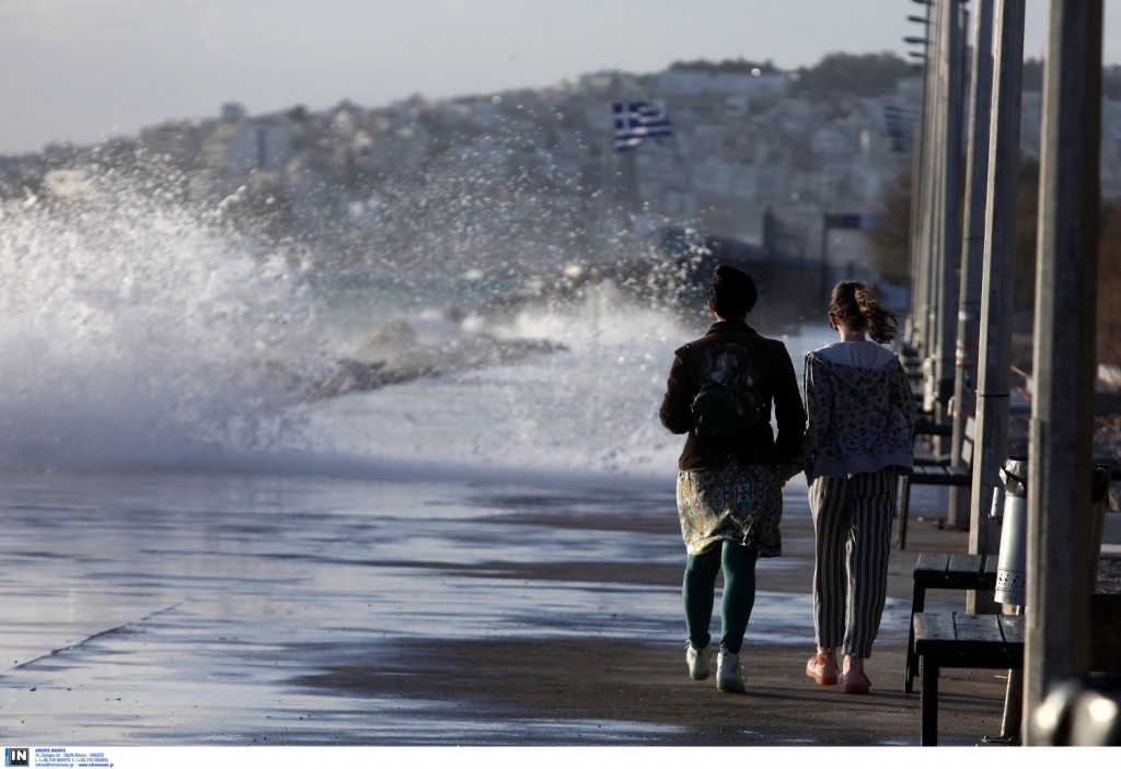 Έκτακτο δελτίο θυελλωδών ανέμων από την ΕΜΥ – Έρχονται αέρηδες 9 μποφόρ στο Αιγαίο