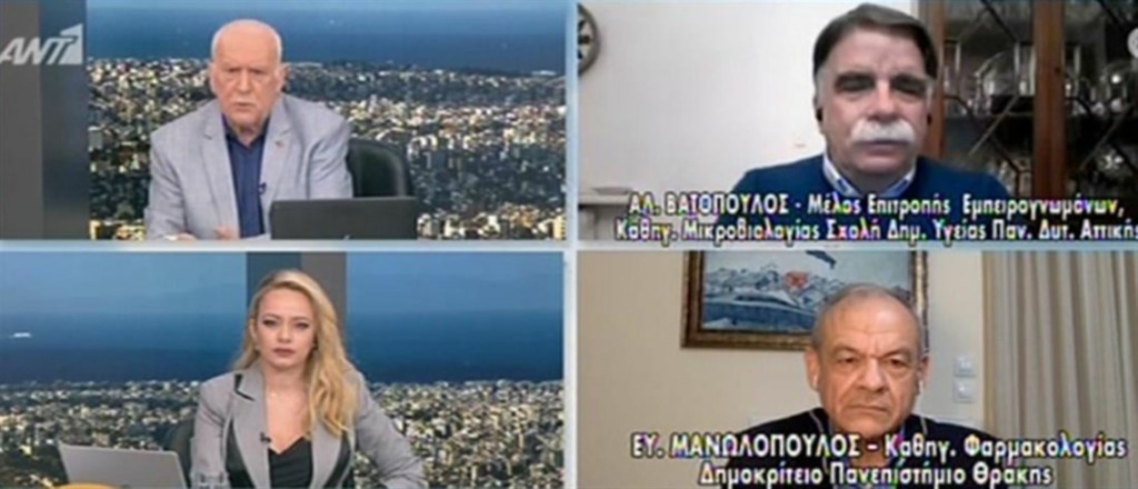 Κορονοϊός – Βατόπουλος στον Γιώργο Παπαδάκη: “Είμαστε σε ανορθόδοξο πόλεμο” – Τι είπε για το Πάσχα (VIDEO)