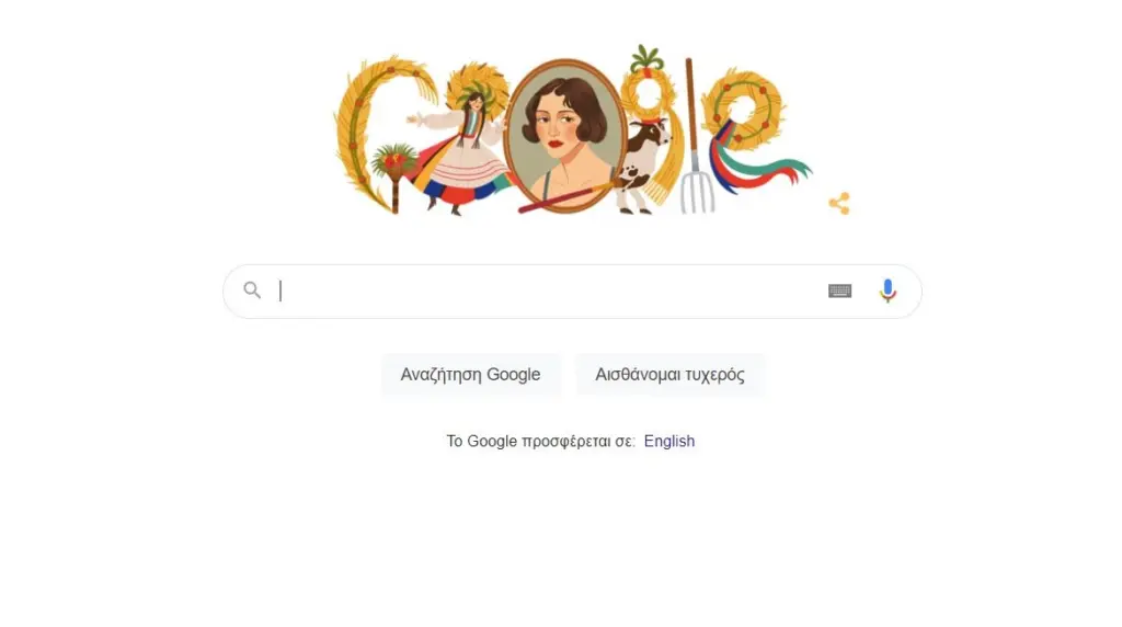Η Ζόφια Στριγένσκα το Doodle της Google