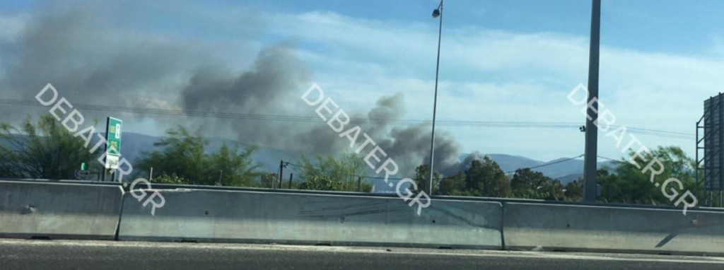 Φωτιά τώρα κοντά στα Λουτρά Ωραίας Ελένης – Έκλεισε ο δρόμος Ισθμού – Επιδαύρου (vid)