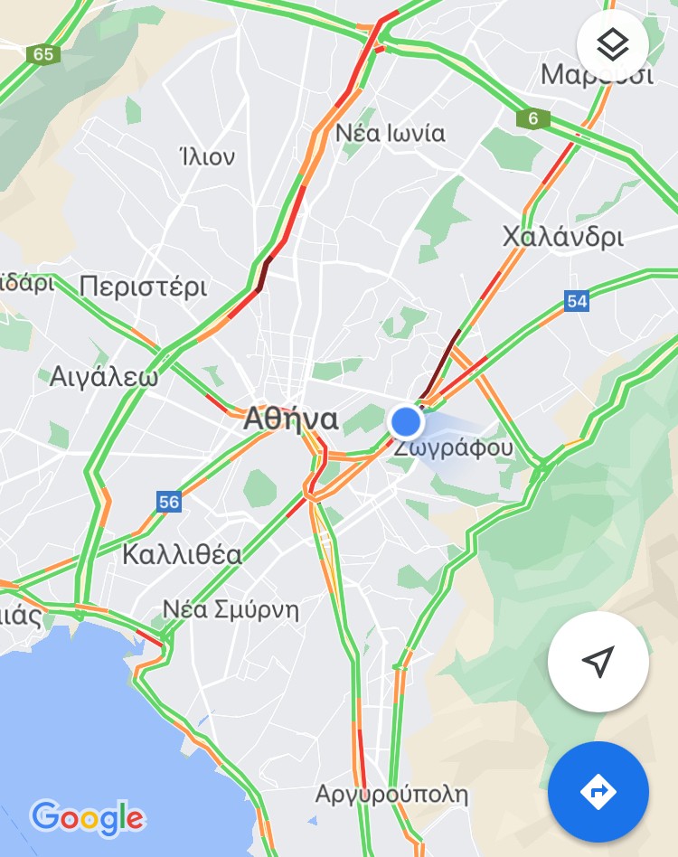 Κίνηση τώρα – Πού υπάρχει μποτιλιάρισμα (pics&vid)