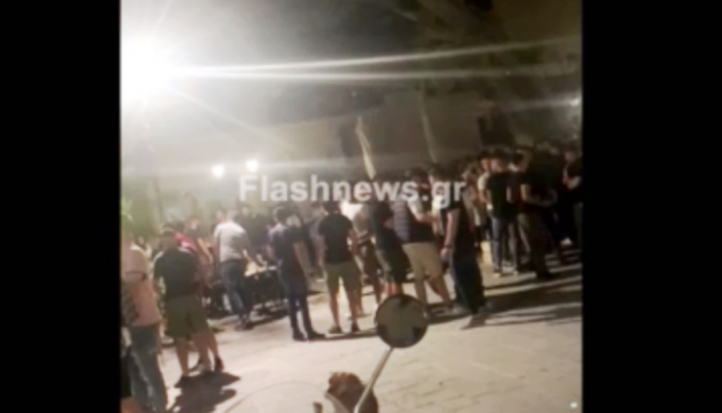 Κορονοπάρτι με 300 άτομα στα Χανιά – Του… συνωστισμού χωρίς μάσκες (vid)
