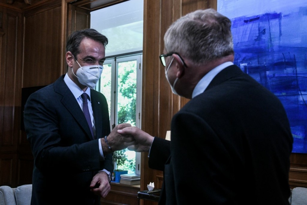 Ποιος ήταν ο πραγματικός πρωταγωνιστής στην συνάντηση Μητσοτάκη – Ρέγκλινγκ (pics)