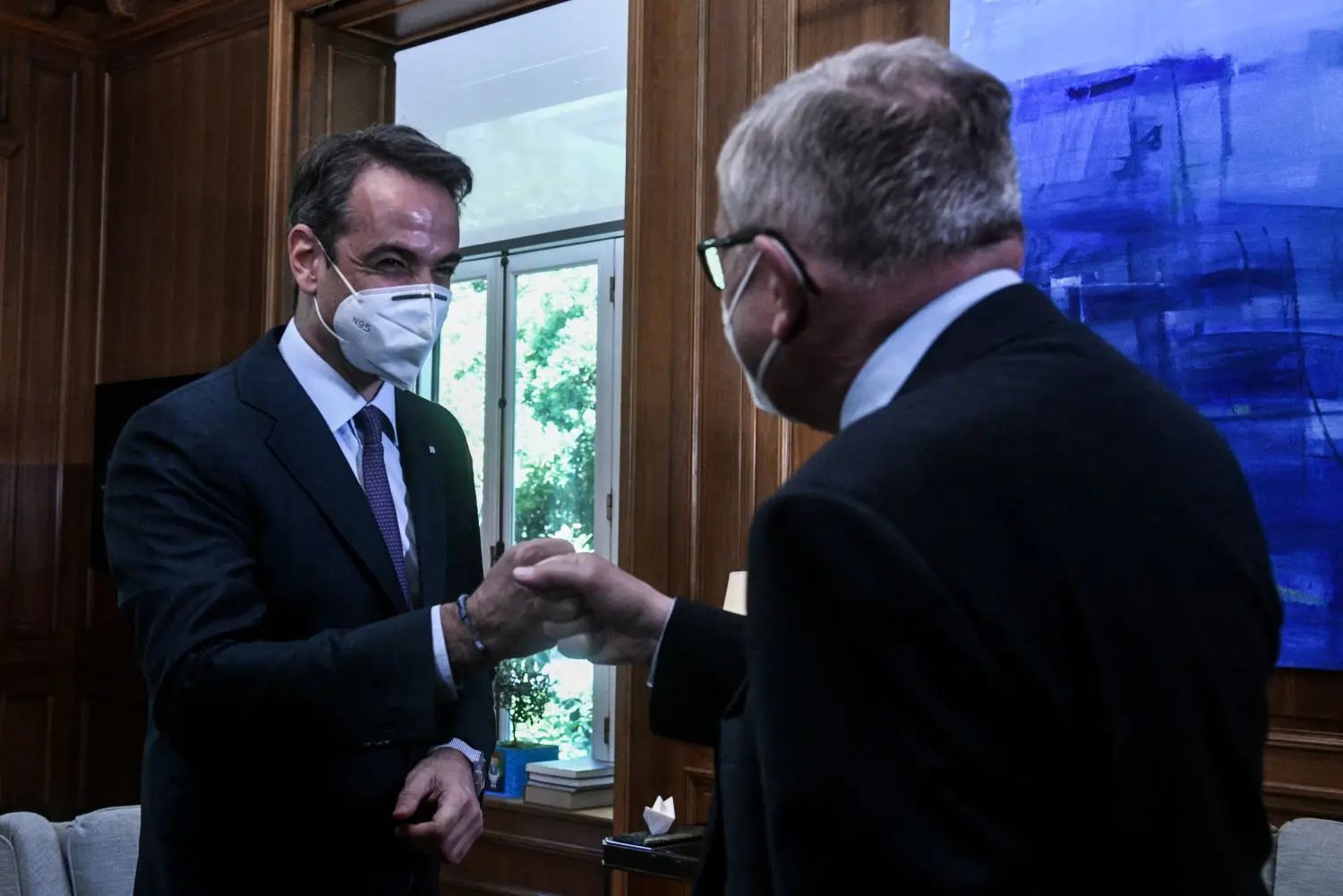 Ποιος ήταν ο πραγματικός πρωταγωνιστής στην συνάντηση Μητσοτάκη – Ρέγκλινγκ (pics)