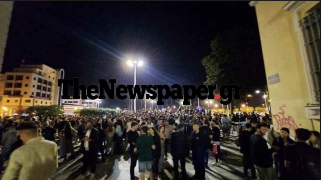 Κορονοπάρτι χωρίς προηγούμενο στον Βόλο – “Μετακόμισαν” στην άλλη πλευρά της πόλης (pic)