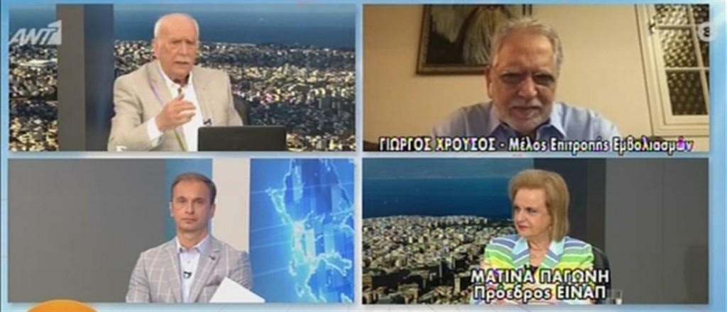 Χρούσος και Παγώνη για θάνατο 44χρονης – Προφανώς είχε κάτι που την έκανε ευάλωτη στο εμβόλιο (vid)