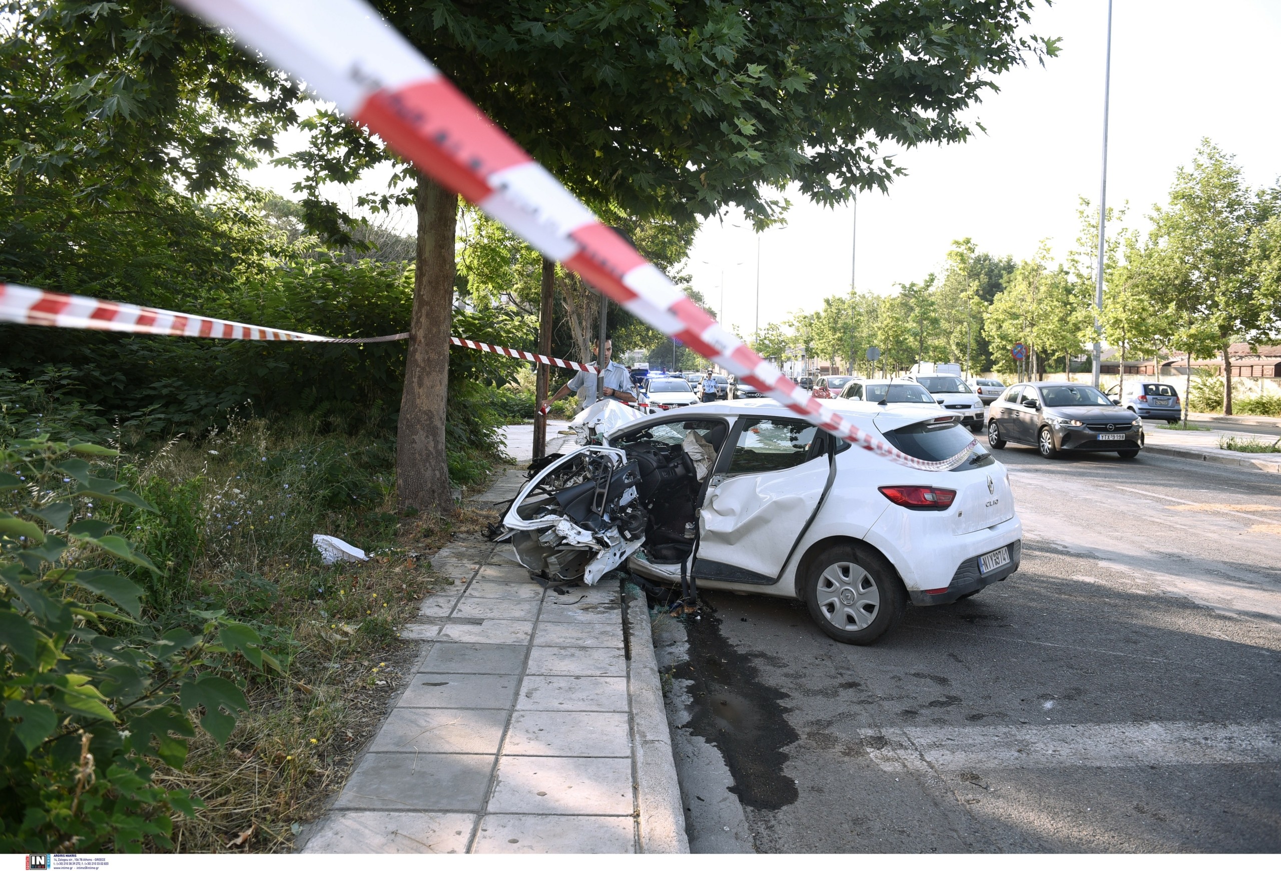 Θανατηφόρο τροχαίο στη Θεσσαλονίκη με δυο νεκρούς