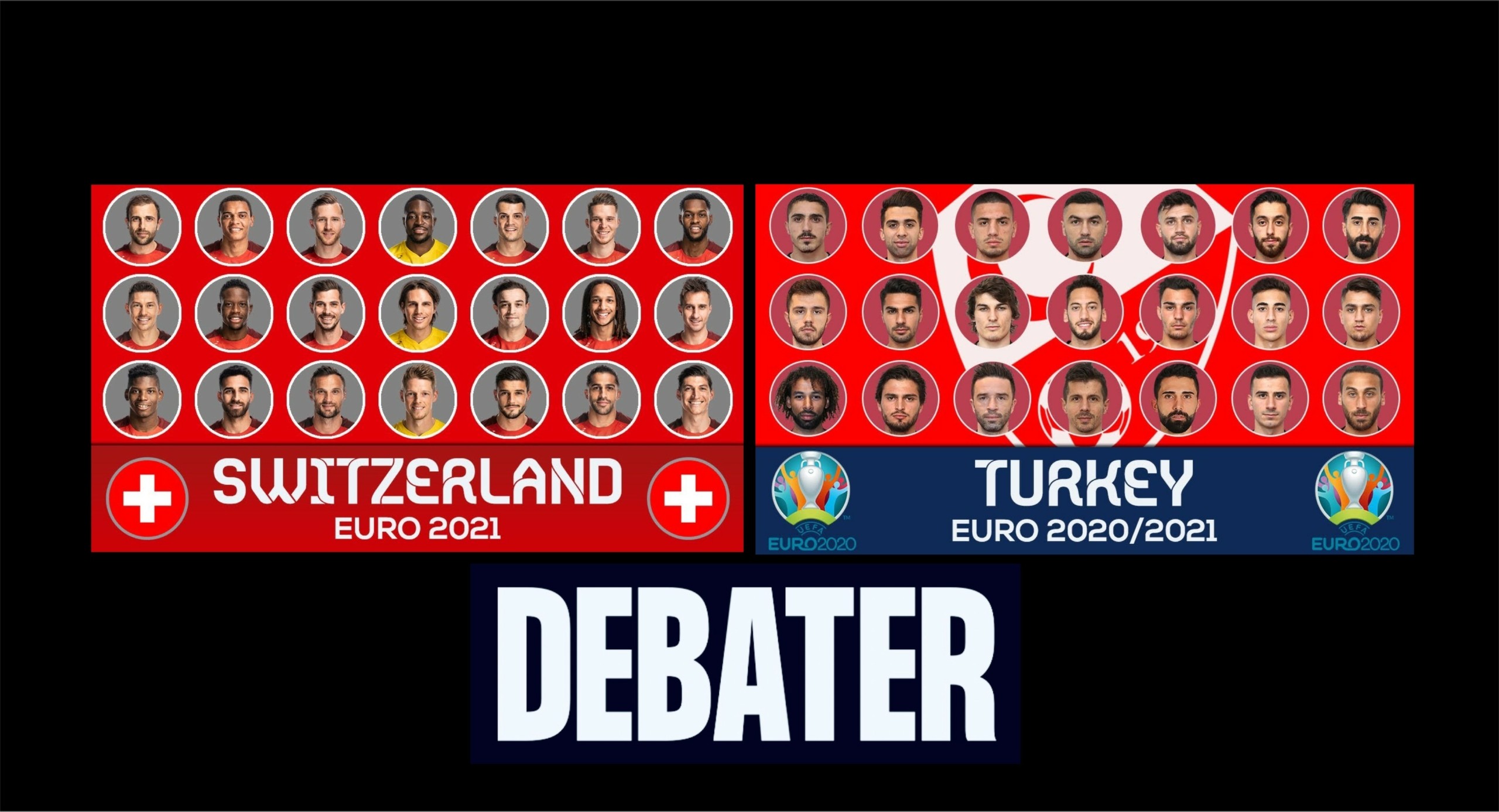 Εθνική Ελβετίας vs Εθνική Τουρκίας – Ποια ομάδα θες να κερδίσει;