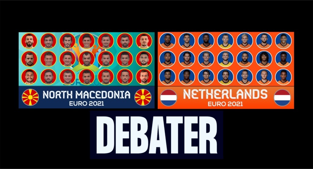 Εθνική Βόρειας Μακεδονίας vs Εθνική Ολλανδίας – Ποια ομάδα θες να κερδίσει;