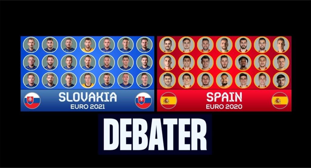 Εθνική Σλοβακίας vs Εθνική Ισπανίας – Ποια ομάδα θες να κερδίσει;