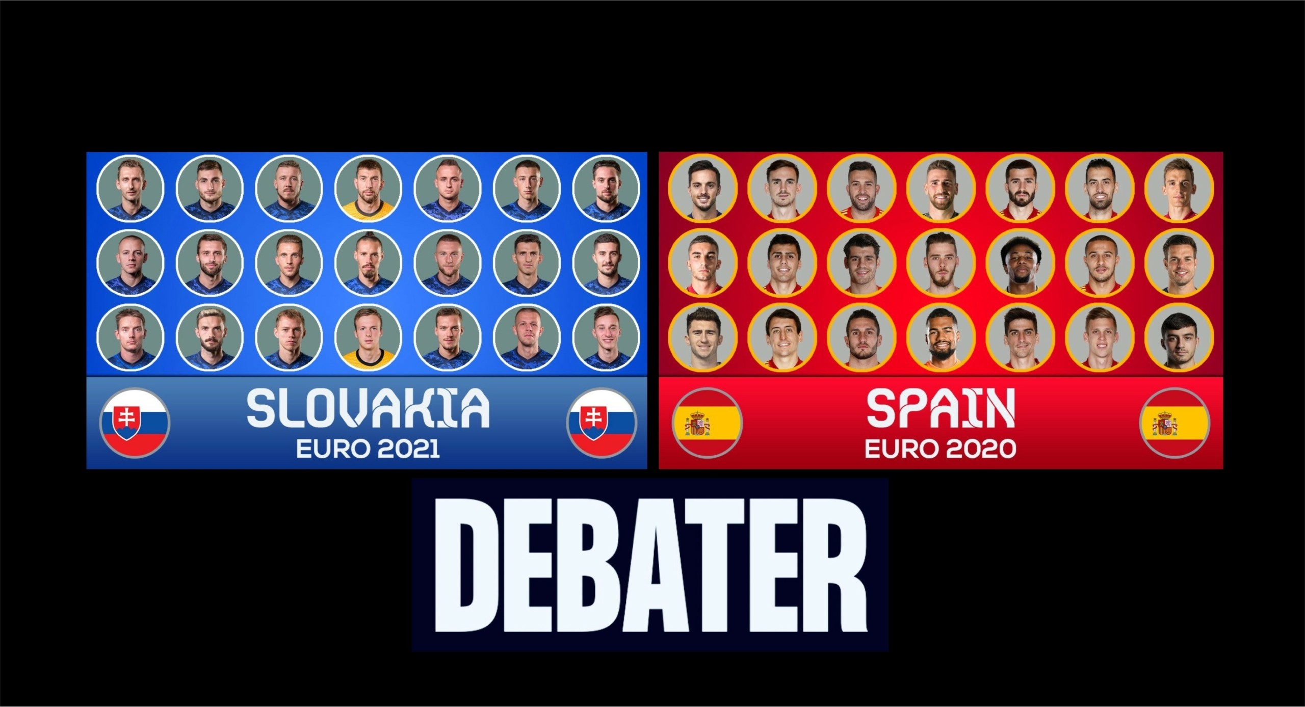 Εθνική Σλοβακίας vs Εθνική Ισπανίας – Ποια ομάδα θες να κερδίσει;