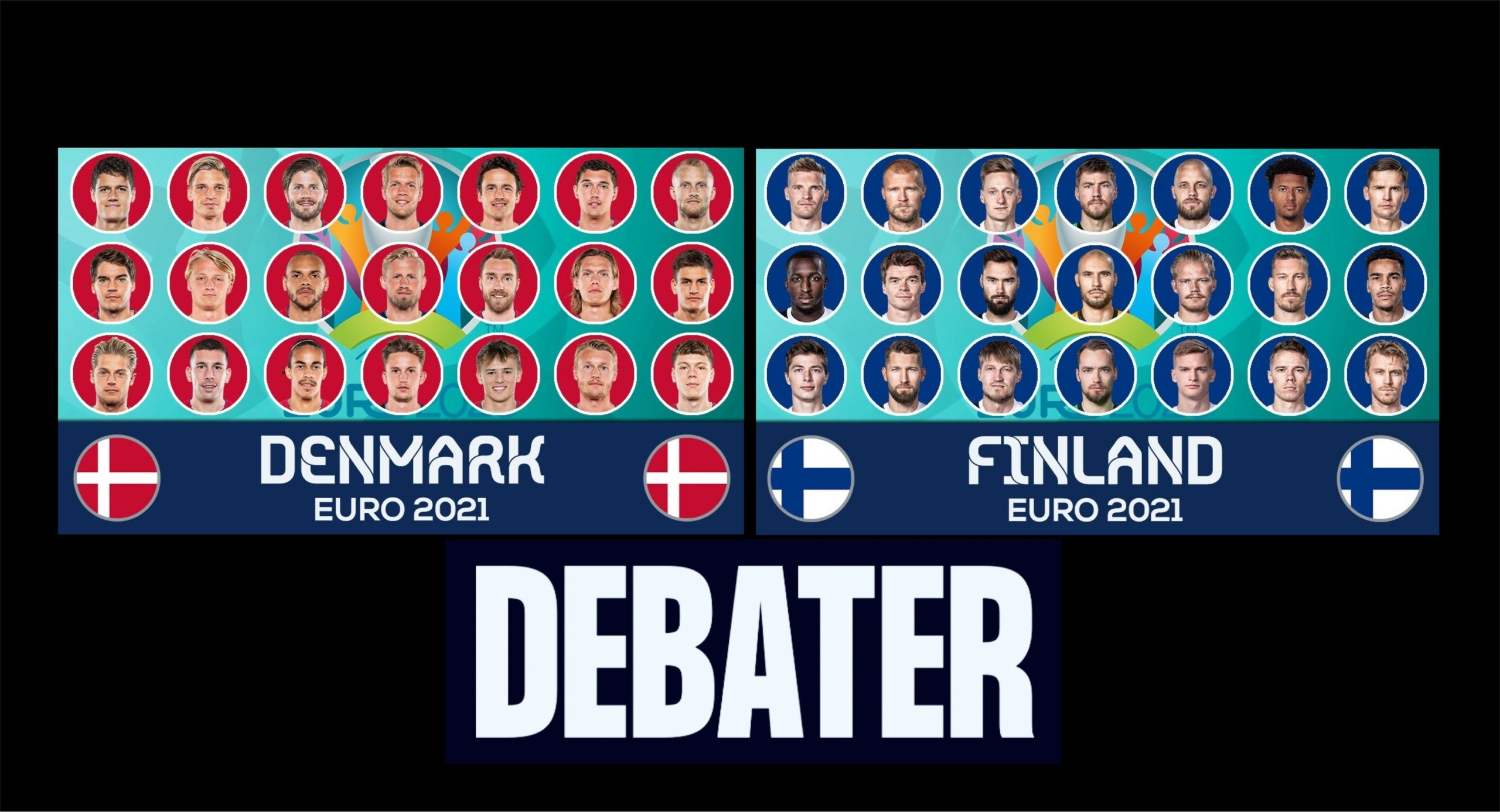 Εθνική Δανίας vs Εθνική Φινλανδίας – Ποια ομάδα θες να κερδίσει;