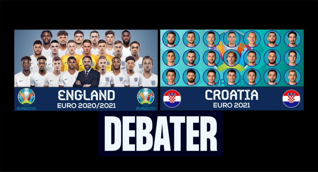 Εθνική Αγγλίας vs Εθνική Κροατίας – Ποια ομάδα θες να κερδίσει;