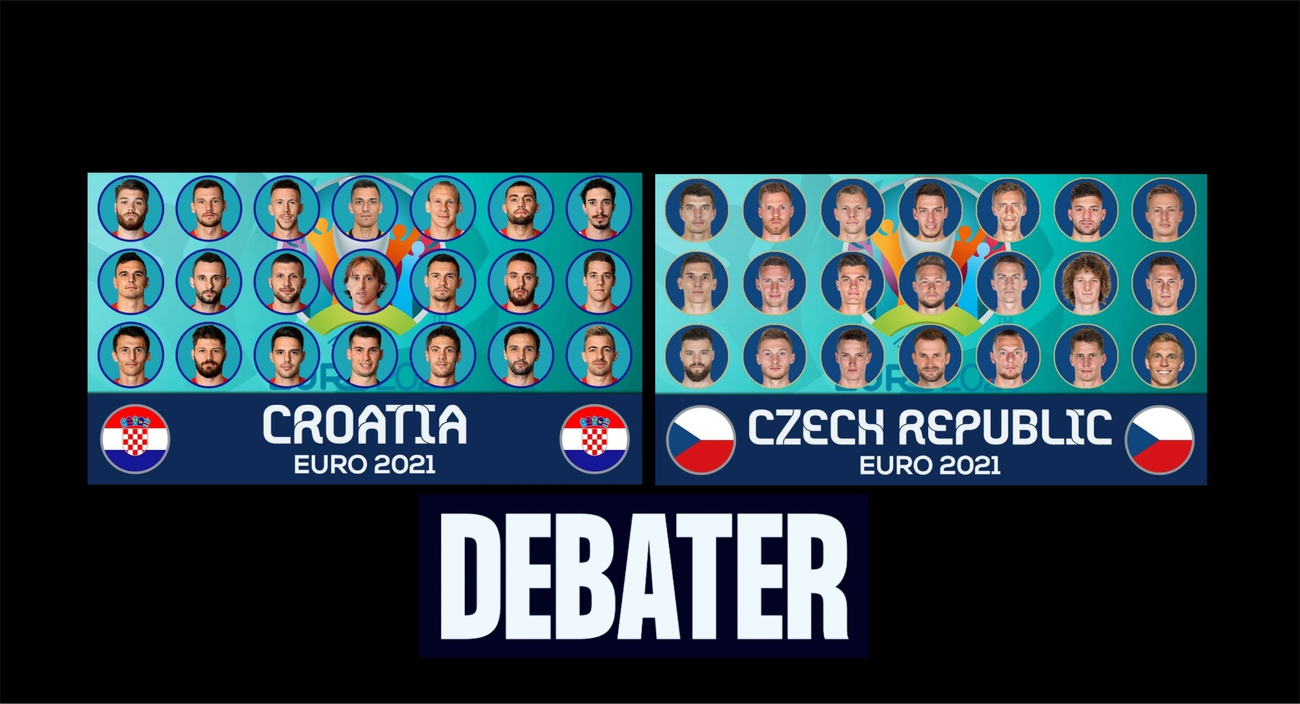 Εθνική Κροατίας vs Εθνική Τσεχίας – Ποια ομάδα θες να κερδίσει;