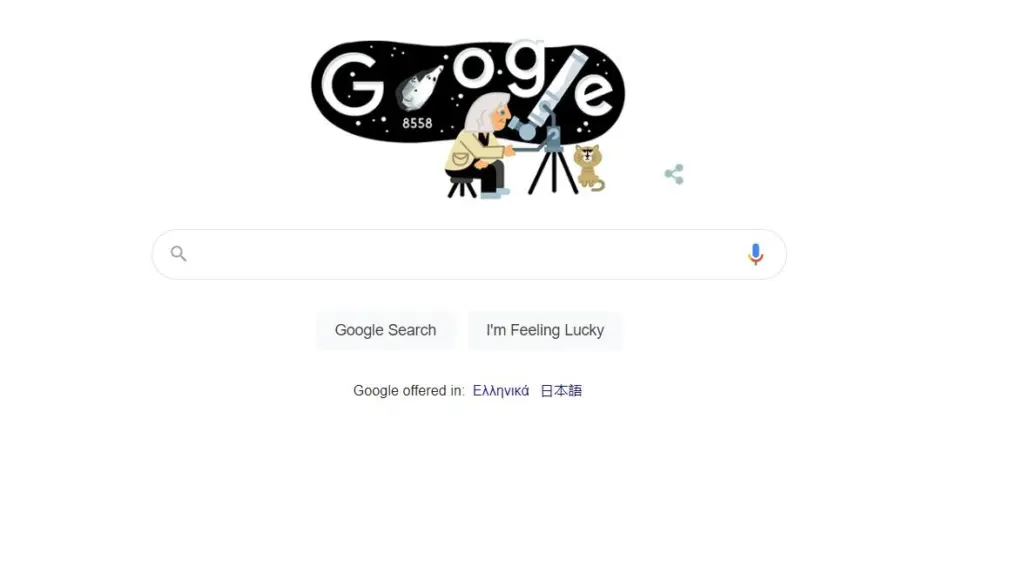 Μία σπουδαία γυναίκα στο Doodle της Google