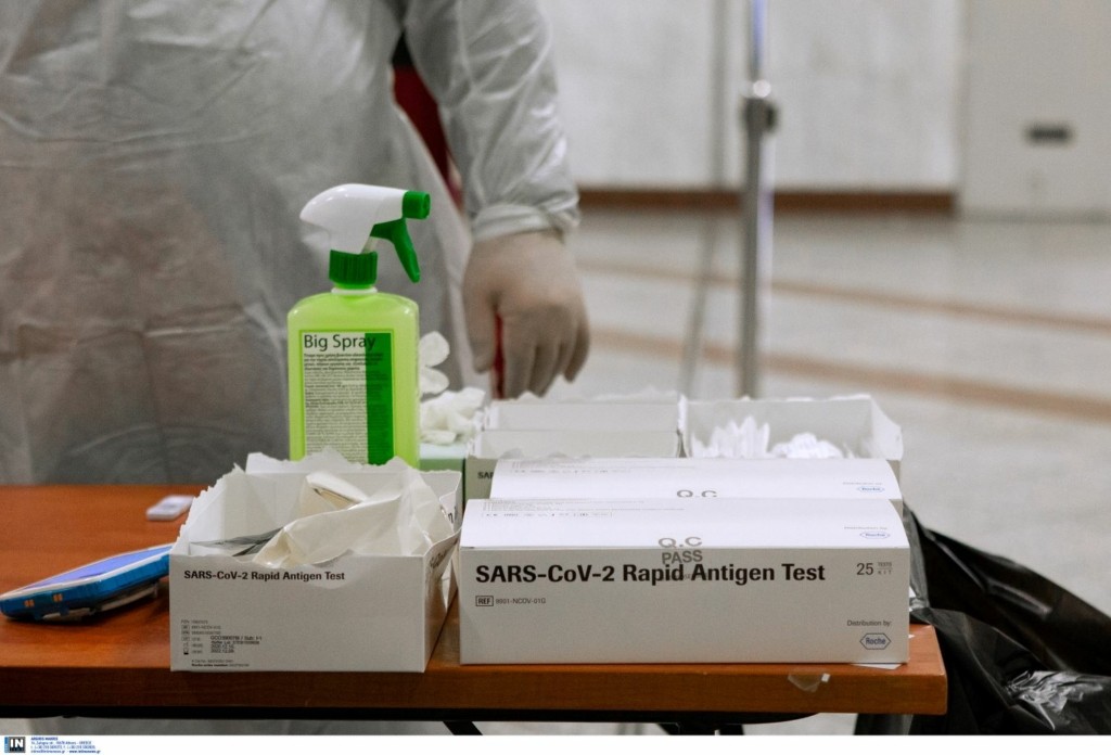 Που θα γίνουν δωρεάν rapid test την Τρίτη