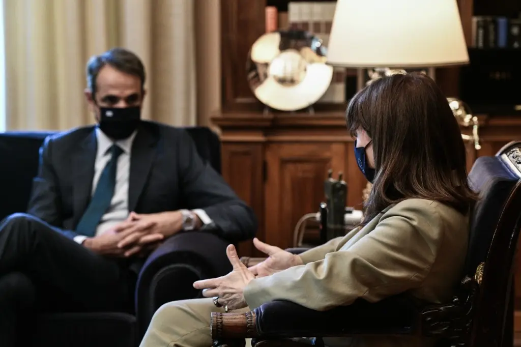 Στην Πρόεδρο της Δημοκρατίας ο Κυριάκος Μητσοτάκης την Παρασκευή