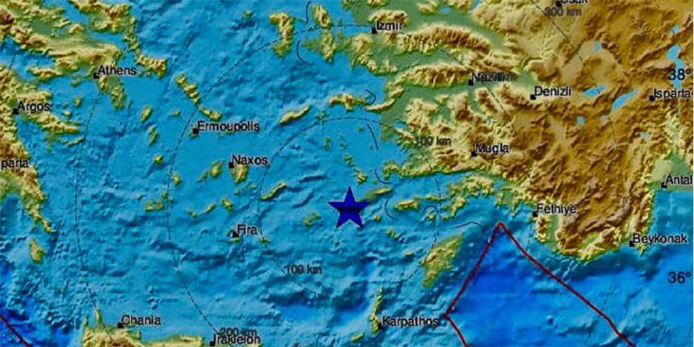 Δεν σταματούν οι σεισμοί στη Νίσυρο – Νέα δόνηση 3,4 Ρίχτερ