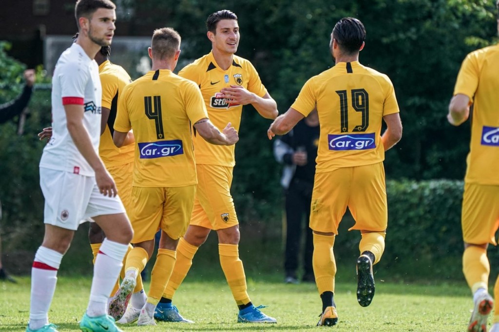 Η ΑΕΚ νίκησε 2-0 την Αντβέρπ στο ανεπίσημο ντεμπούτο του Τζαβέλλα