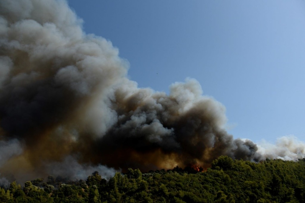 Δύσκολο να ελεγχθεί η φωτιά στην Αχαΐα – Πάνω από 290 πυροσβέστες στη μάχη με την πύρινη λαίλαπα (pics&vids)