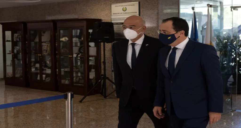Δένδιας από Κύπρο – “Καταδικάζουμε απόλυτα τις παράνομες τουρκικές ενέργειες”