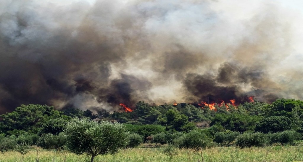 Σε κατάσταση έκτακτης ανάγκης οι δημοτικές ενότητες Πεταλούδων και Καλλιθέας Ρόδου