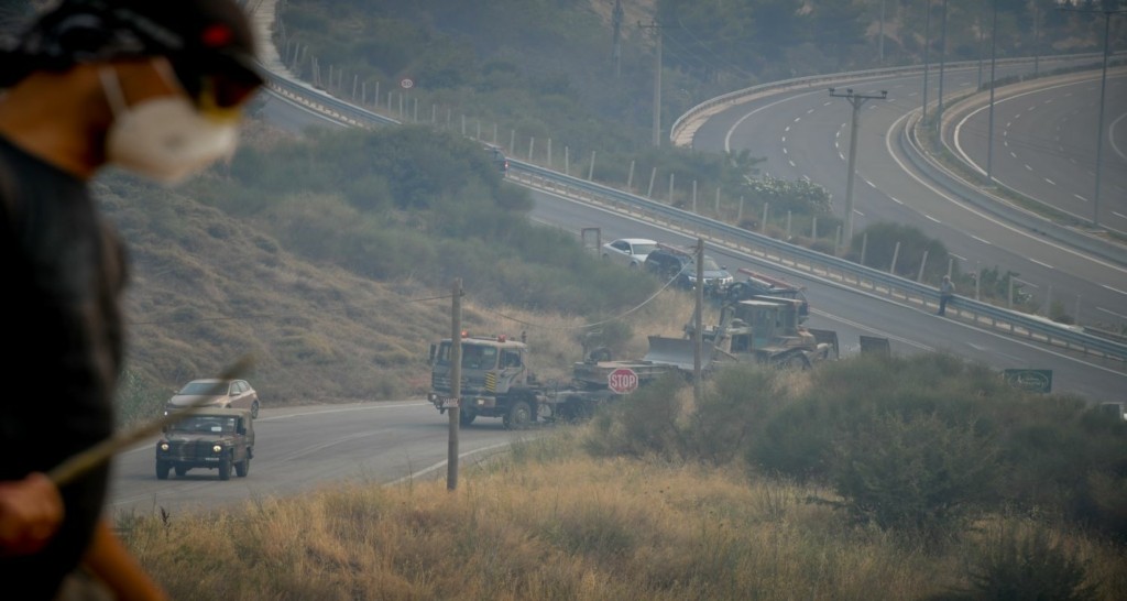 Αποκαταστάθηκε η κυκλοφορία στο ρεύμα στην Εθνική οδό Αθηνών-Λαμίας