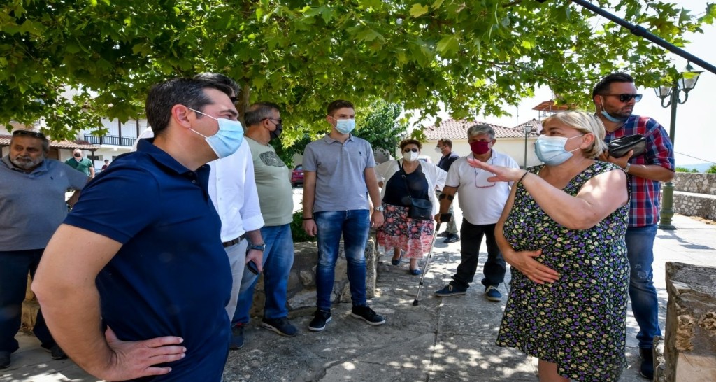 Παράπονα στον Τσίπρα για τις φωτιές στην Ηλεία – Ζήτησαν να ληφθούν όλες οι μέριμνες για τις καταστροφές (pcs&vid)