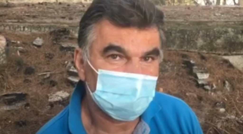 Ραγίζει καρδίες κάτοικος στις Αδάμες – Είδε το σπίτι του να παραδίδεται στις φλόγες (pic&vid)