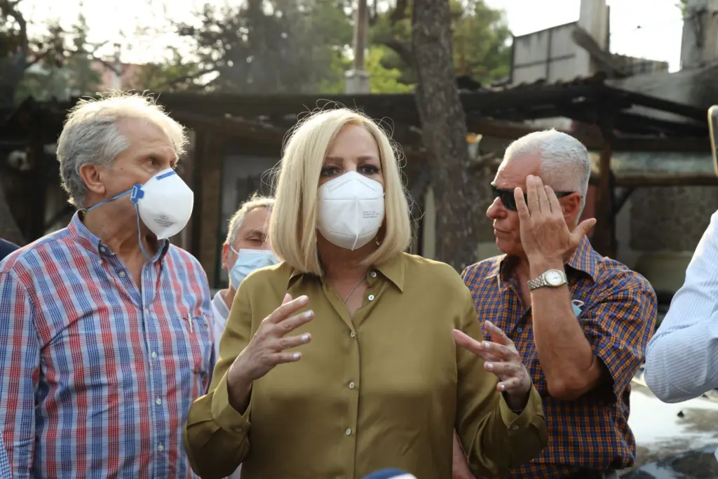 Στις πυρόπληκτες περιοχές της Ηλείας την Πέμπτη η Φώφη Γεννηματά