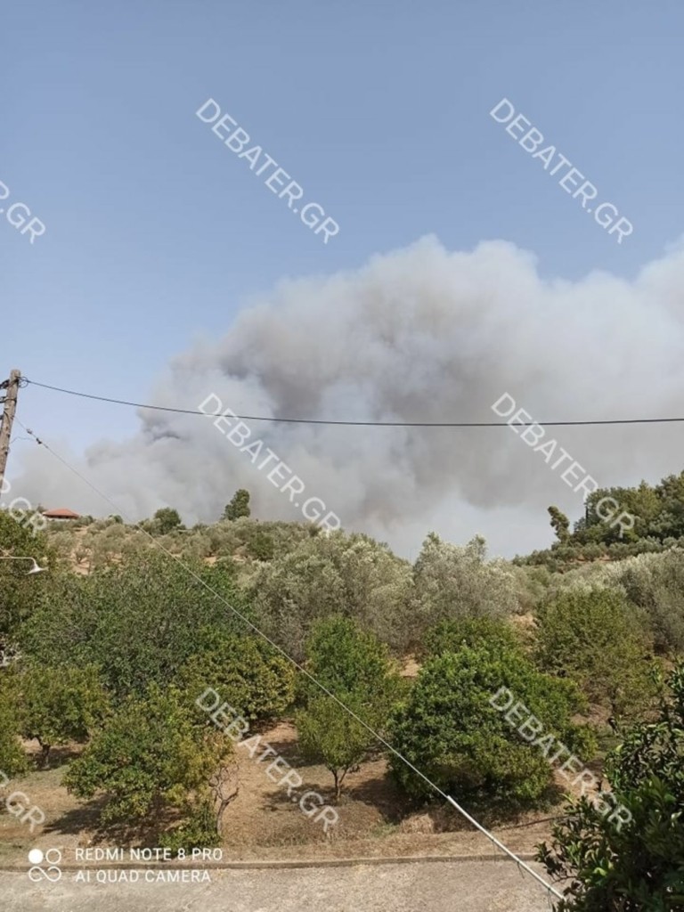 Ανεξέλεγκτη η φωτιά στην Ηλεία – Εκκενώνουν χωρια – Πλησιάζει απειλητικά την Αρχαία Ολυμπία (pics&vid)