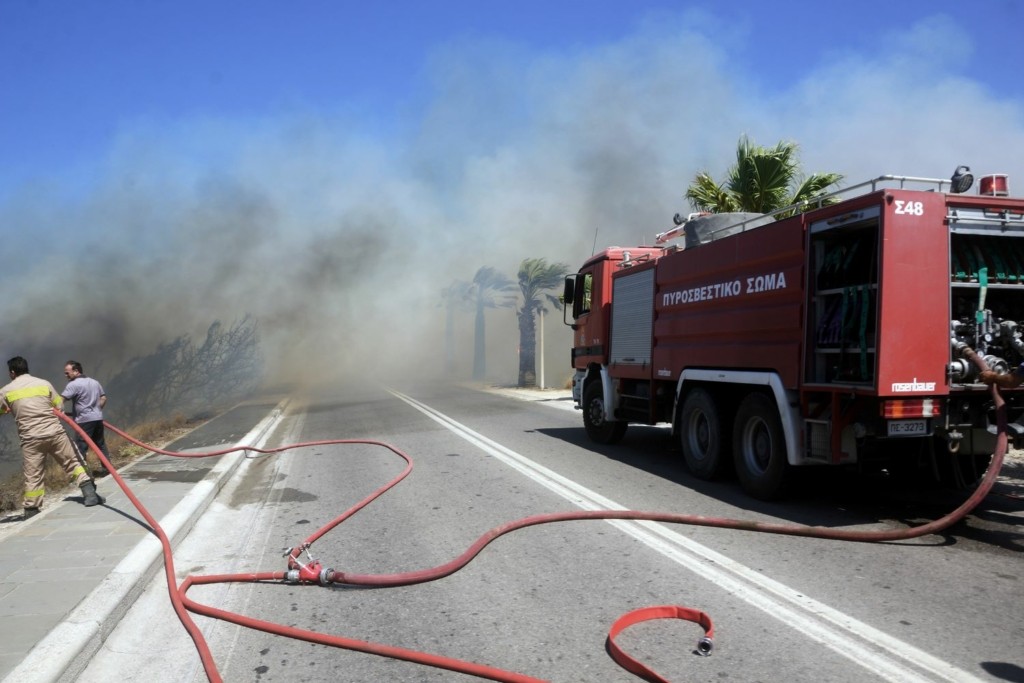 Σε ακραίο κίνδυνο η Ρόδος – Μήνυμα από το 112 (pic)