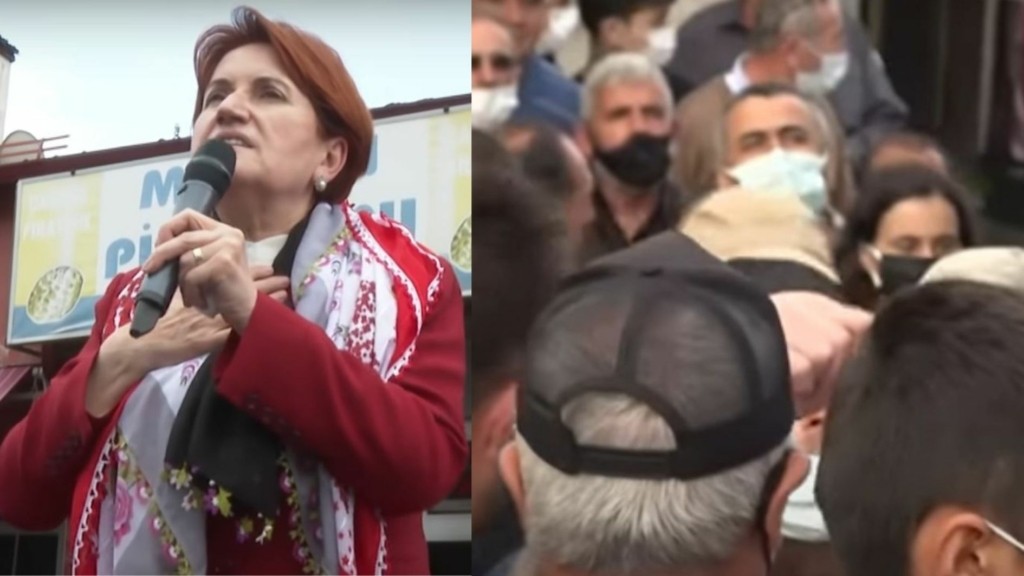 Χαμός στην Τουρκία – Οπαδοί του Ερντογάν προπηλάκισαν ξανά την Ακσενέρ (vids)