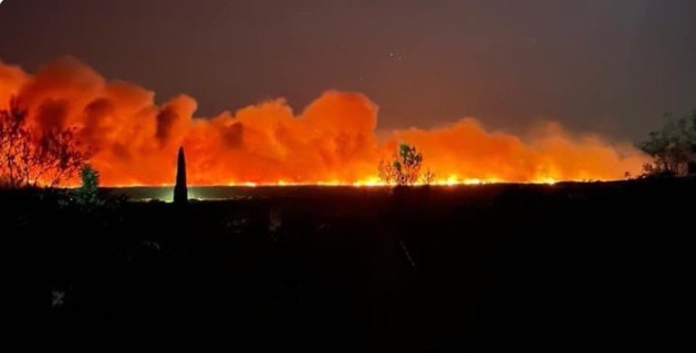 Ολονύχτια μάχη με τις φλόγες στο Σεν Τροπέ – Στην περιοχή ο Εμανουέλ Μακρόν (pics&vid)