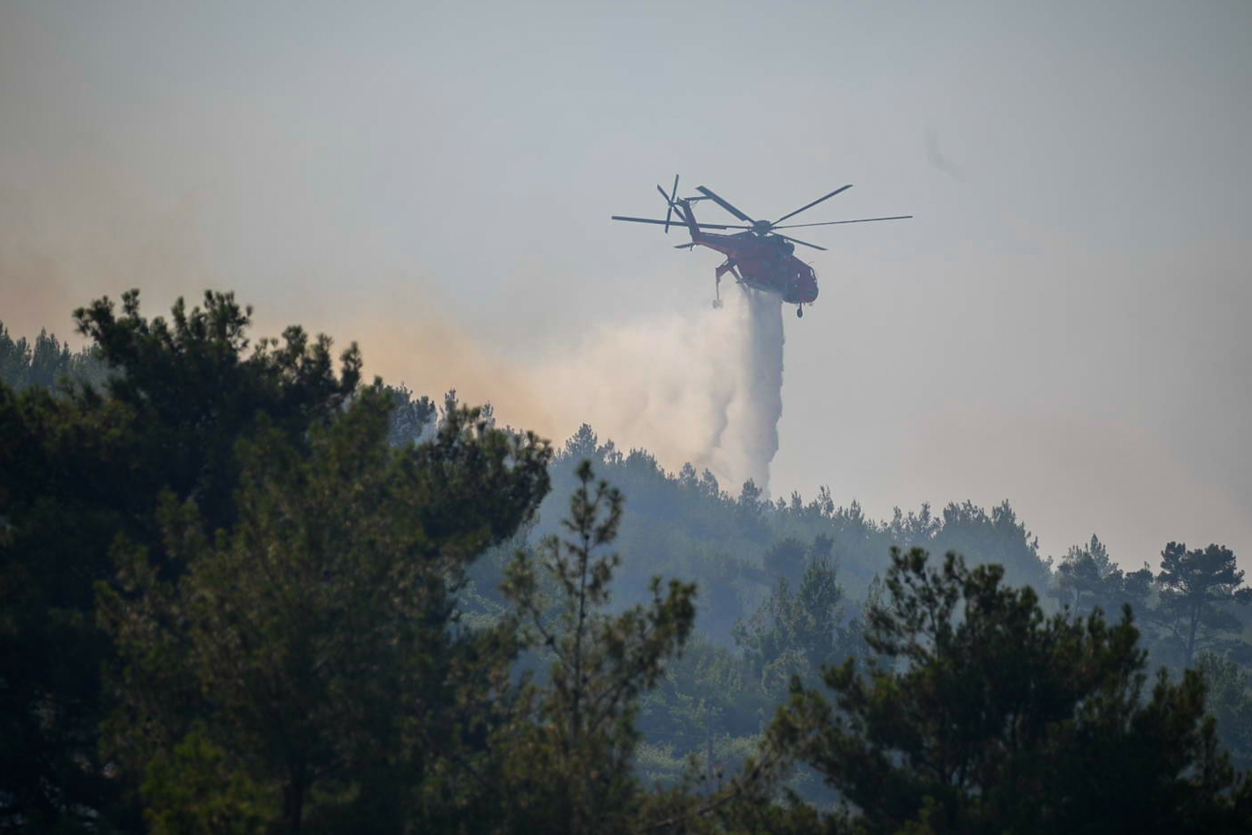 Φωτιά στην στη Μέλπεια Μεσσηνίας – Στο “τραπέζι” εκκένωση οικισμών (vid)