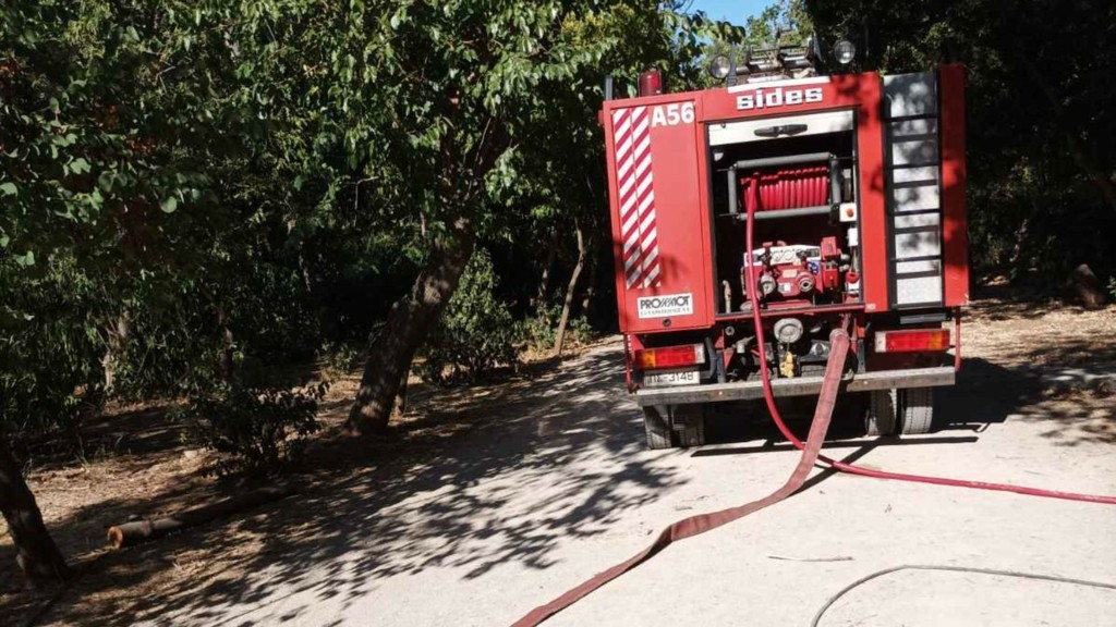 Διπλή απόπειρα εμπρησμού στο Πεδίον του Άρεως – Μία σύλληψη (pics)