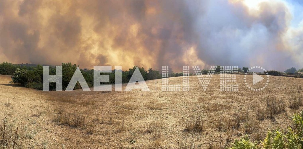 Πύρινη “κόλαση” στη Νεμούτα Ηλείας – Κραυγή βοήθειας από τους κατοίκους (pics&vid)