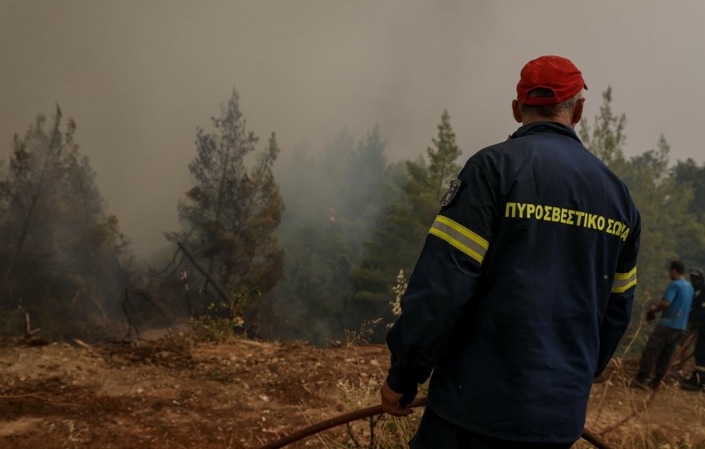 Πού υπάρχει υψηλός κίνδυνος πυρκαγιάς το Σάββατο – Ο χάρτης της Πολιτικής Προστασίας