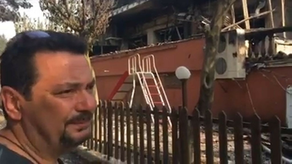 Συγκλονίζει ο ιδιοκτήτης της ταβέρνας “Άρης” που κάηκε ολοσχερώς – “Αφού είμαστε ζωντανοί, έχει ο Θεός” (pics&vid)