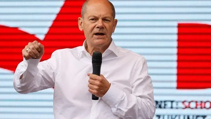 Μεγάλος νικητής και επίσημα ο Όλαφ Σολτς και οι Σοσιαλδημοκράτες στη Γερμανία (pics)