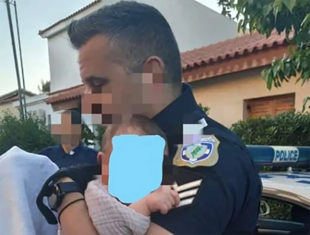 Παντρεύτηκε ο αστυνομικός που κρατούσε στην αγκαλιά του την κόρη της Καρολάιν στα Γλυκά Νερά (pics)