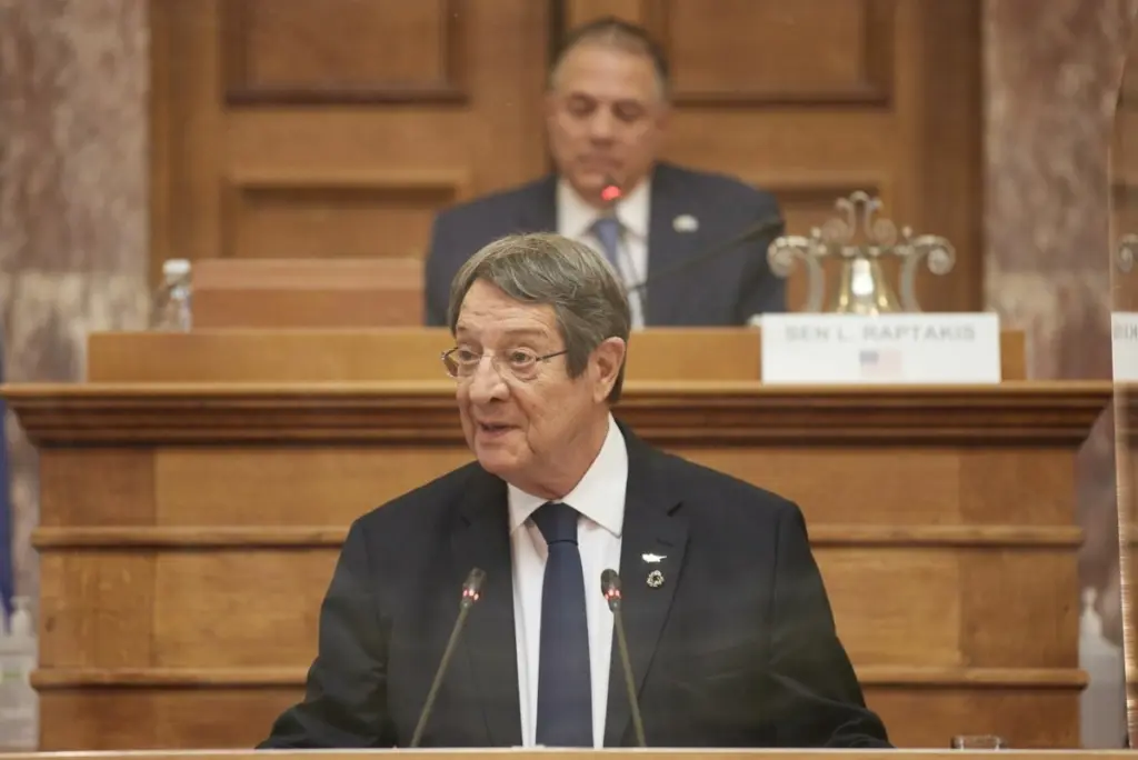 Συνάντηση Αναστασιάδη με Γκουτέρες και Τατάρ για το Κυπριακό