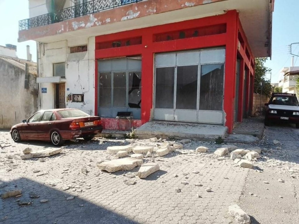 Η απίστευτη παραμόρφωση της γης στην Κρήτη μετά το σεισμό