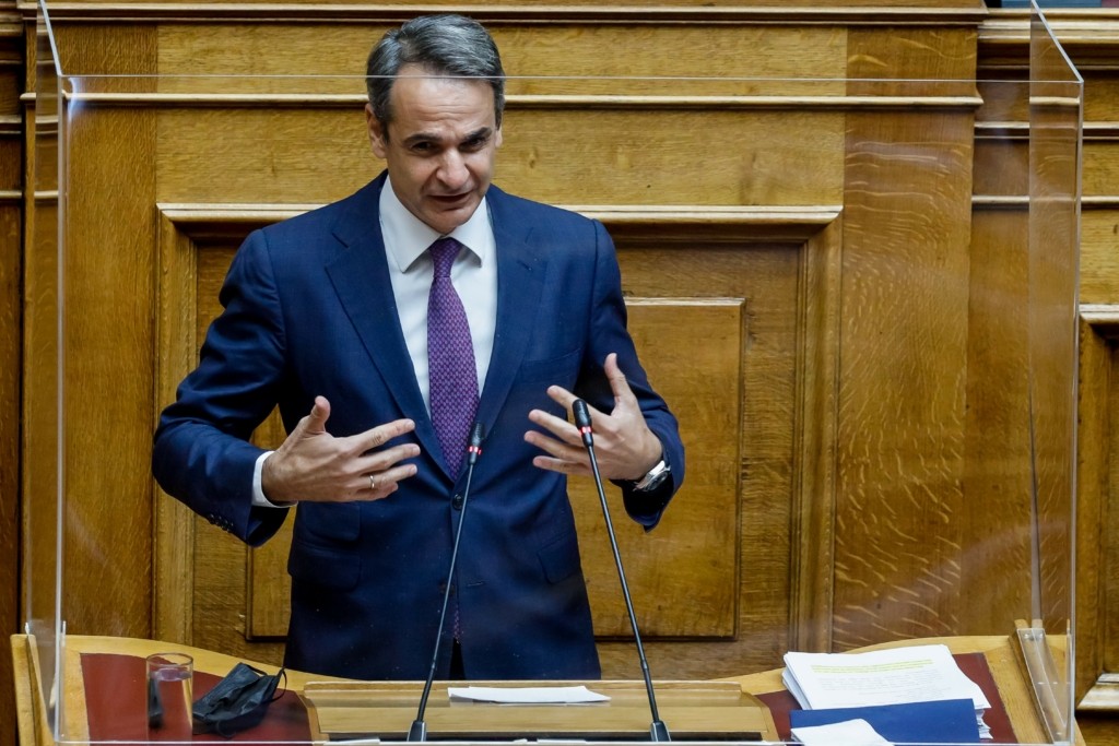 “Στο πλευρό της Ελλάδας η μοναδική ευρωπαϊκή πυρηνική δυναμη” – Με καρφιά σε Τσίπρα η ομιλία Μητσοτάκη