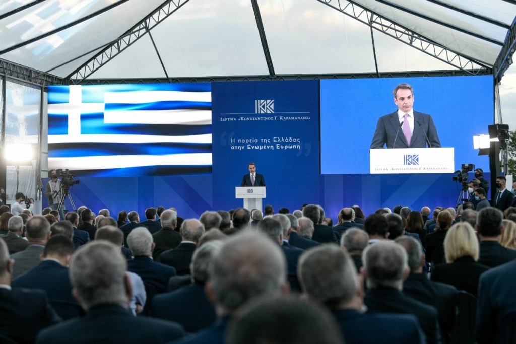 Μητσοτάκης στην εκδήλωση για τα 47 χρόνια της ΝΔ – “Η Ελλάς ανήκει και επιθυμεί να ανήκει στην Ευρώπη”