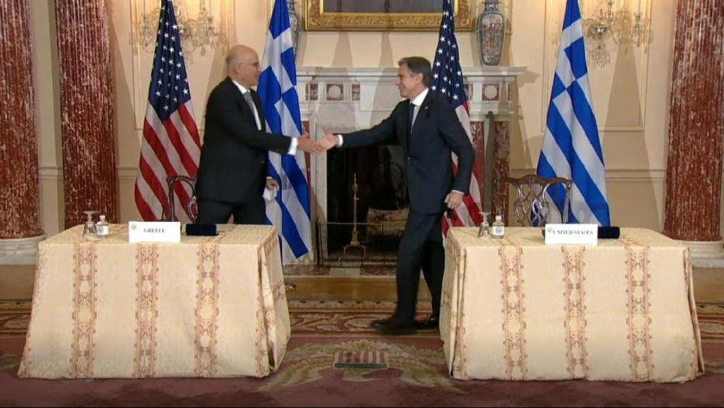 Η επιστολή του Αμερικανού ΥΠΕΞ, Μπλίνκεν στον Μητσοτάκη – “Θα διαφυλάξουμε την κυριαρχία σας”