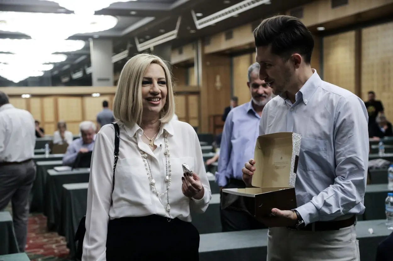 Έξαλλη η Φώφη με τον Χρηστίδη
