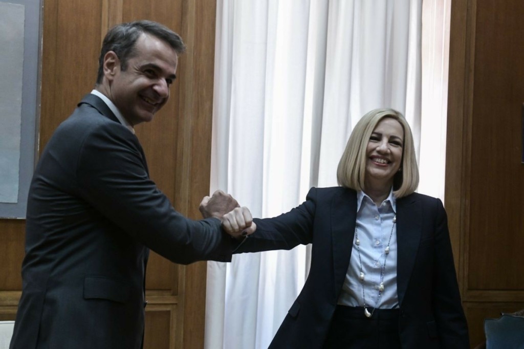 Συντετριμμένος ο Κυριάκος Μητσοτάκης με την απώλεια της Φώφης Γεννηματά -“Την αποχαιρετώ με σεβασμό”
