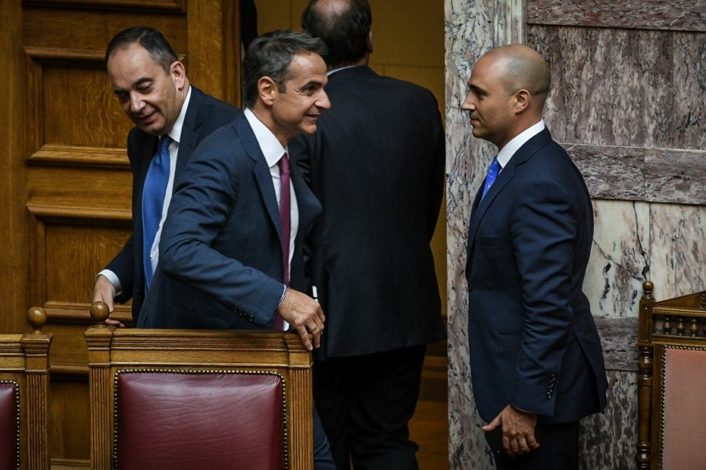 Το πρώτο σχόλιο του Κυριάκου Μητσοτάκη για τη διαγραφή Μπογδάνου